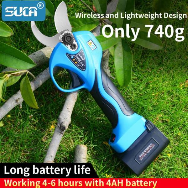 SUCA SC-8608A Κλαδευτήρι μπαταρίας με οθόνη HD 