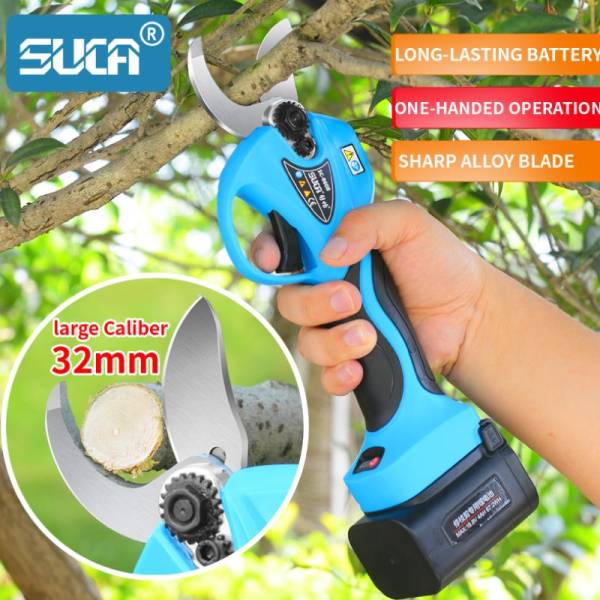 SUCA SC-8608A Κλαδευτήρι μπαταρίας με οθόνη HD 