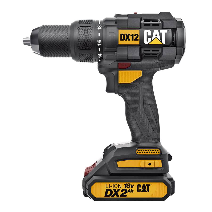 DX12B IMPACT DRILL SET + 2 BATTERIES 2AH DXB2 + DX12 CHARGER (SINGLE)