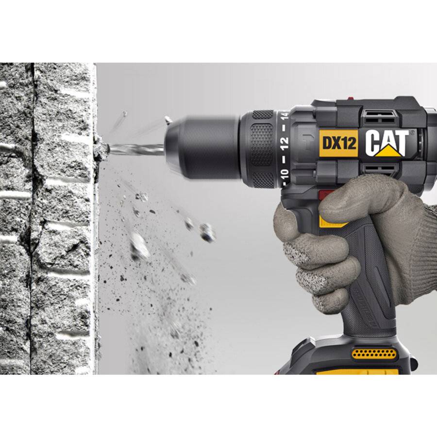 DX12B IMPACT DRILL SET + 2 BATTERIES 2AH DXB2 + DX12 CHARGER (SINGLE)
