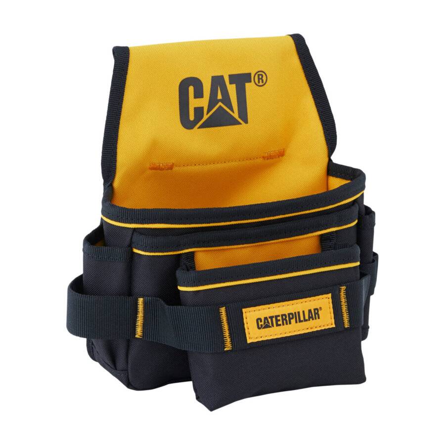 CAT 11-POCKET FABRIC TOOL BELT BAG GP-65055